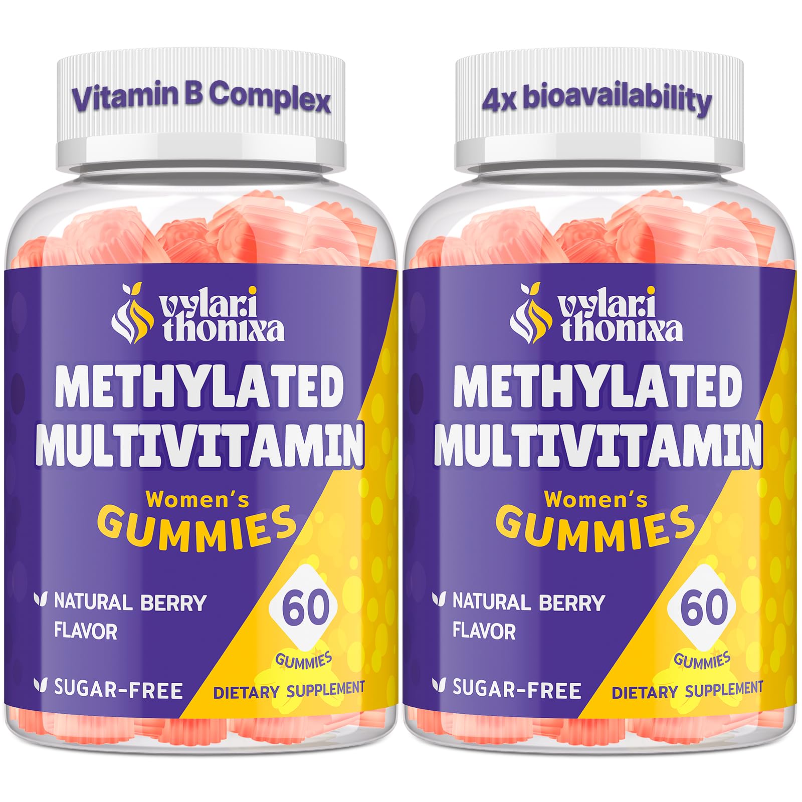 Vylarithonixa Methylated Multivitamin Gummies front view