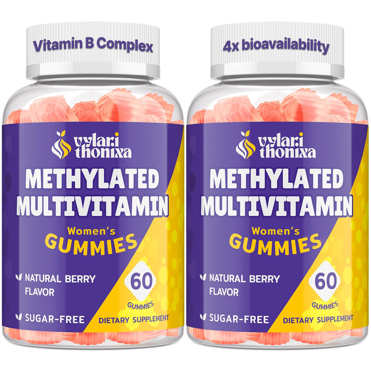 Vylarithonixa Methylated Multivitamin Gummies front view