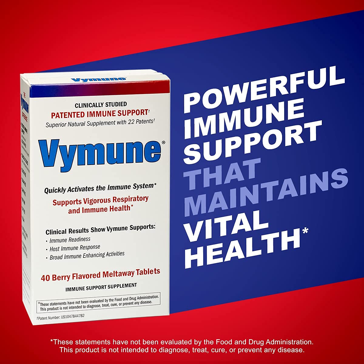 VYMEDIC Vymune box with dosage instructions