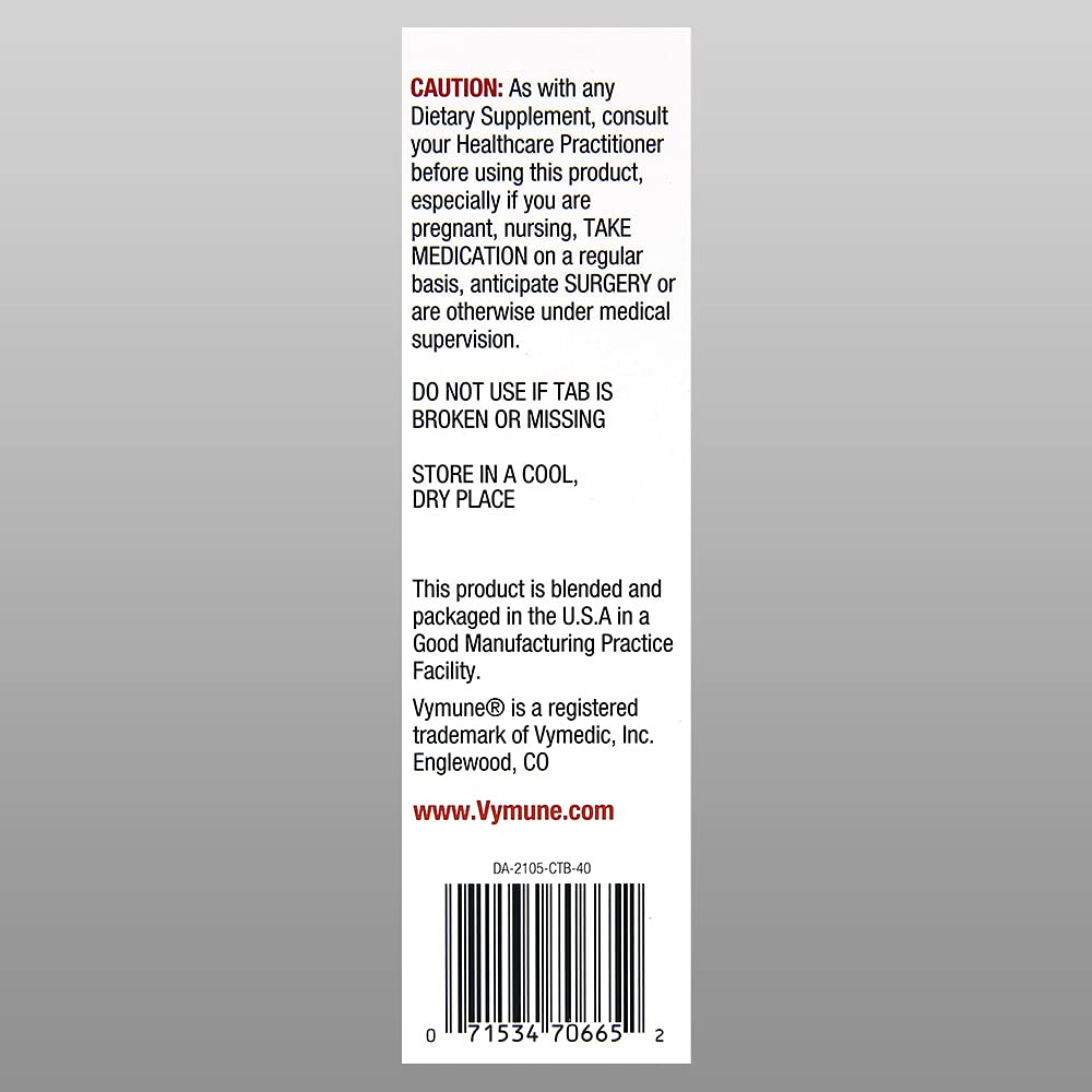 VYMEDIC Vymune tablets with natural berry flavour