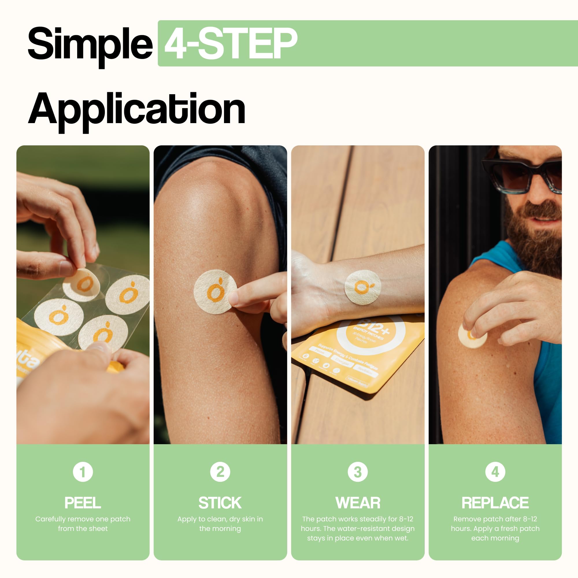 Vytadose Collagen Beauty Patches detailed ingredient list