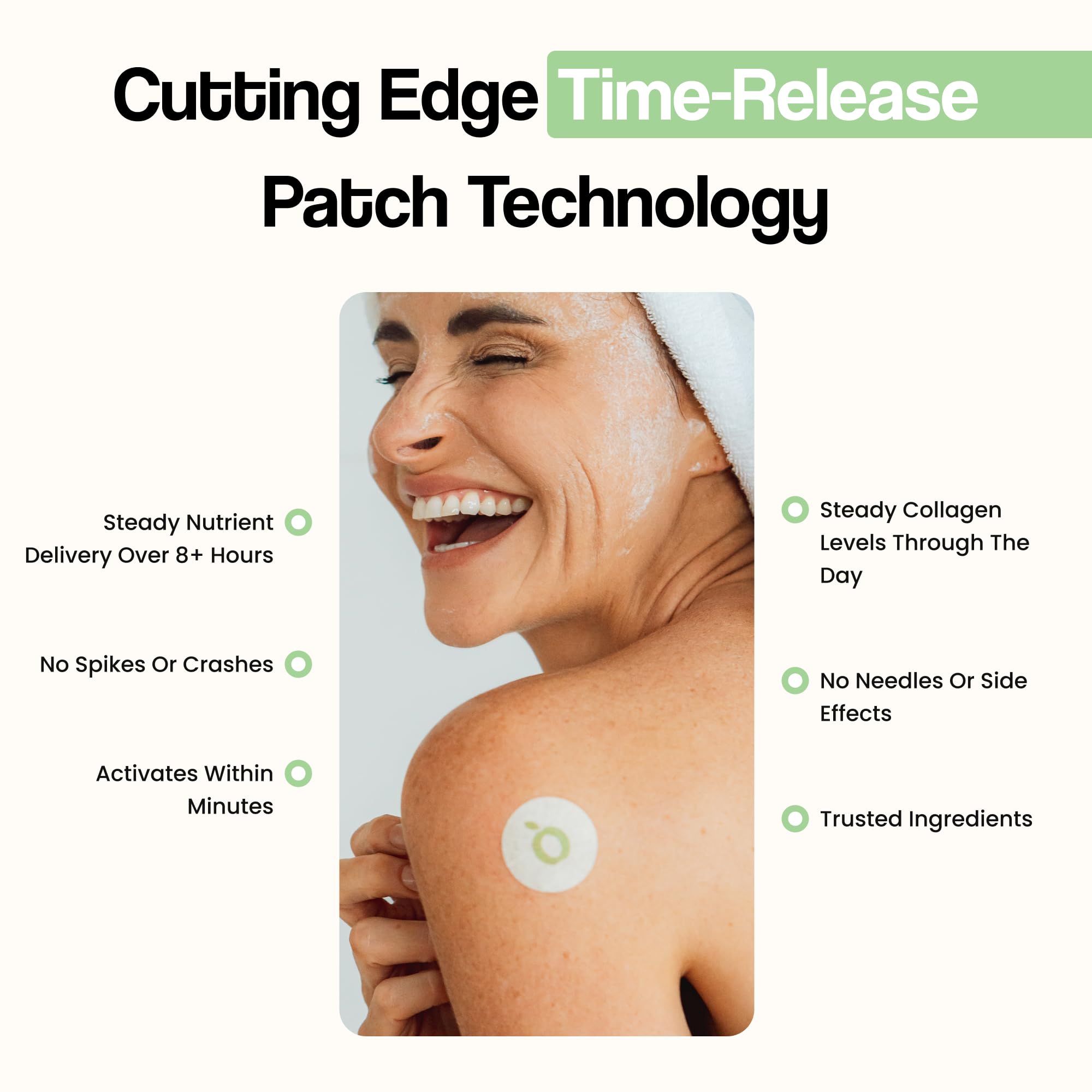 Vytadose Collagen Beauty Patches lifestyle scene