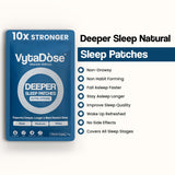 Vytadose Deeper Sleep Patches lifestyle use on skin
