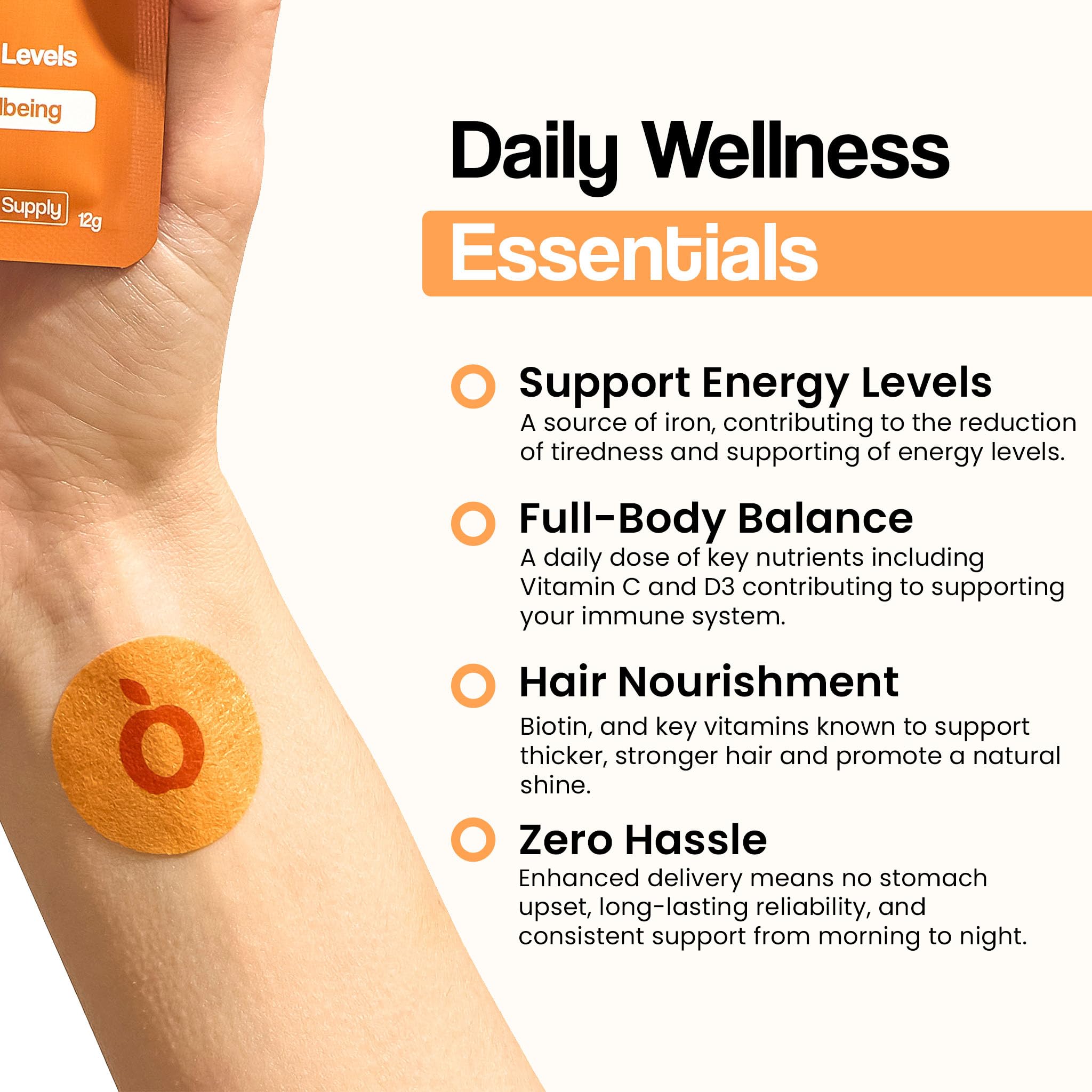 Vytadose Hair Growth Patches detailed view