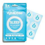 Vytadose Herbal Sleep Patches pack front view, 30 count