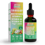 Vyxion Soursop Extract Liquid Drops 2000mg front view