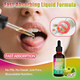 Vyxion Soursop Extract Liquid Drops 2000mg label close-up