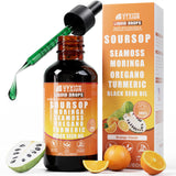 Vyxion Soursop Graviola Liquid Drops 60ml bottle front view