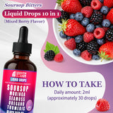 Vyxion Soursop Graviola Liquid Drops 60ml bottle side view