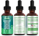 Vyxion Soursop Graviola Liquid Drops 60ml bottle with dropper