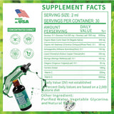 Vyxion Soursop Graviola Liquid Drops 60ml with herbs and plants