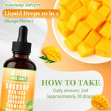 Vyxion Soursop Graviola Liquid Drops bottle with dropper