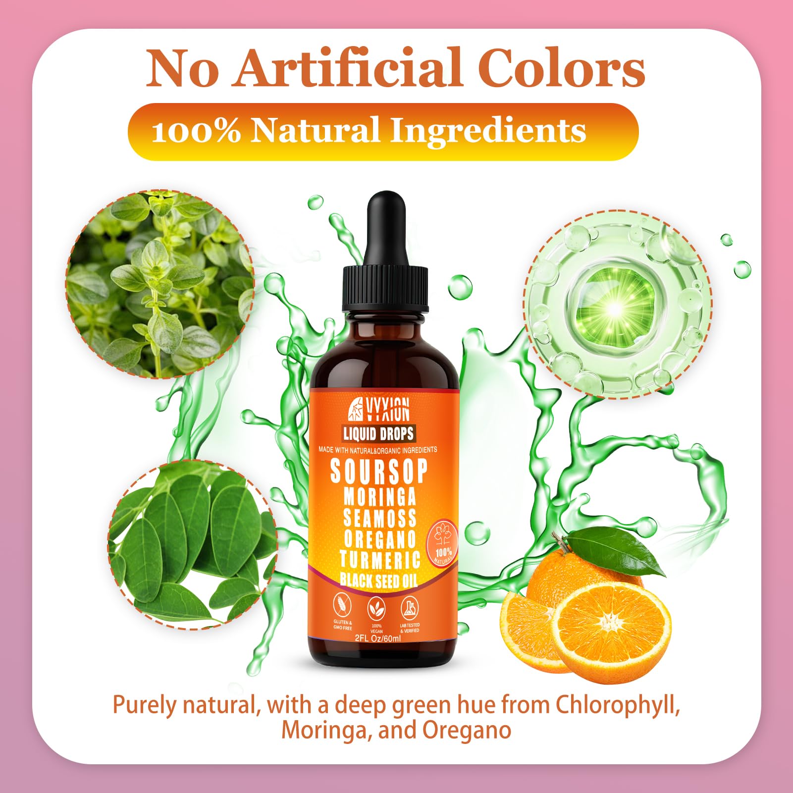 Vyxion Soursop Graviola Liquid Drops lifestyle shot