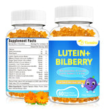 VZOXAINS Lutein Gummies 60 Count front view