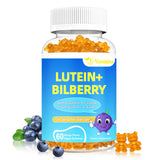 VZOXAINS Lutein Gummies front view with packaging