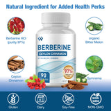 WACHRAY Berberine Supplement 1500mg label close-up