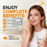 WACHRAY Garlic Softgels with a measuring spoon