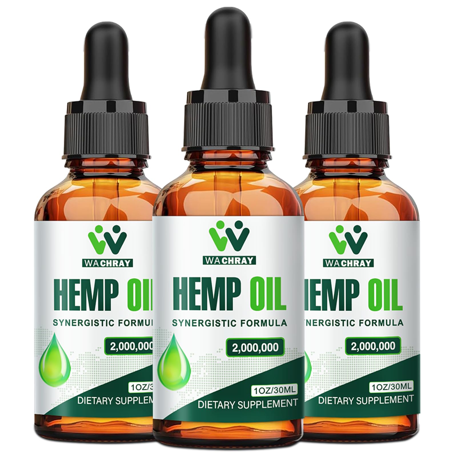 WACHRAY Hemp Oil 260g front view with packaging