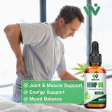 WACHRAY Hemp Oil with a measuring spoon