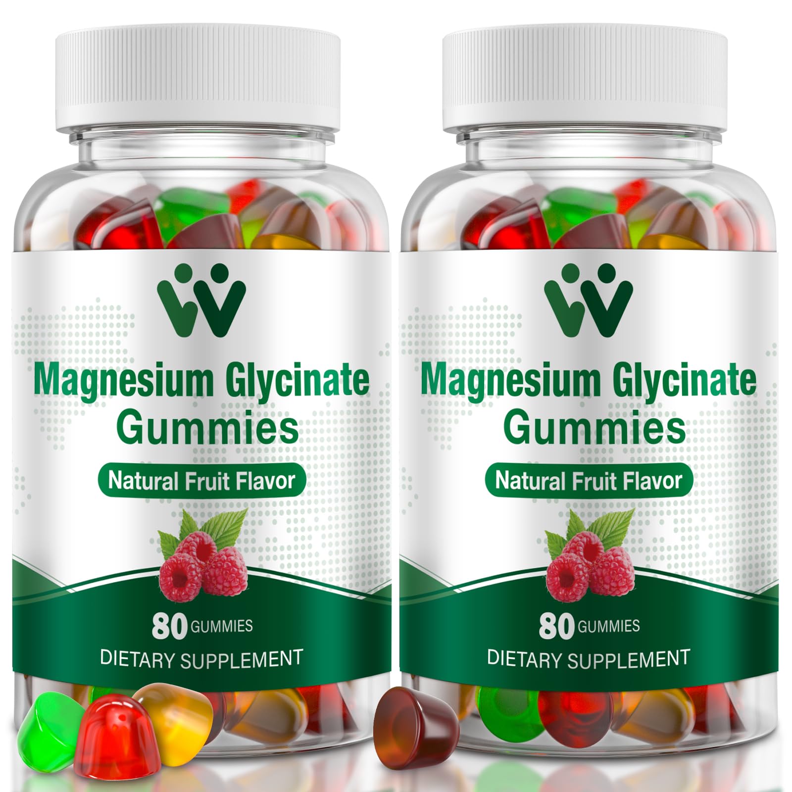 WACHRAY Magnesium Glycinate & L-Threonate Supplement front view