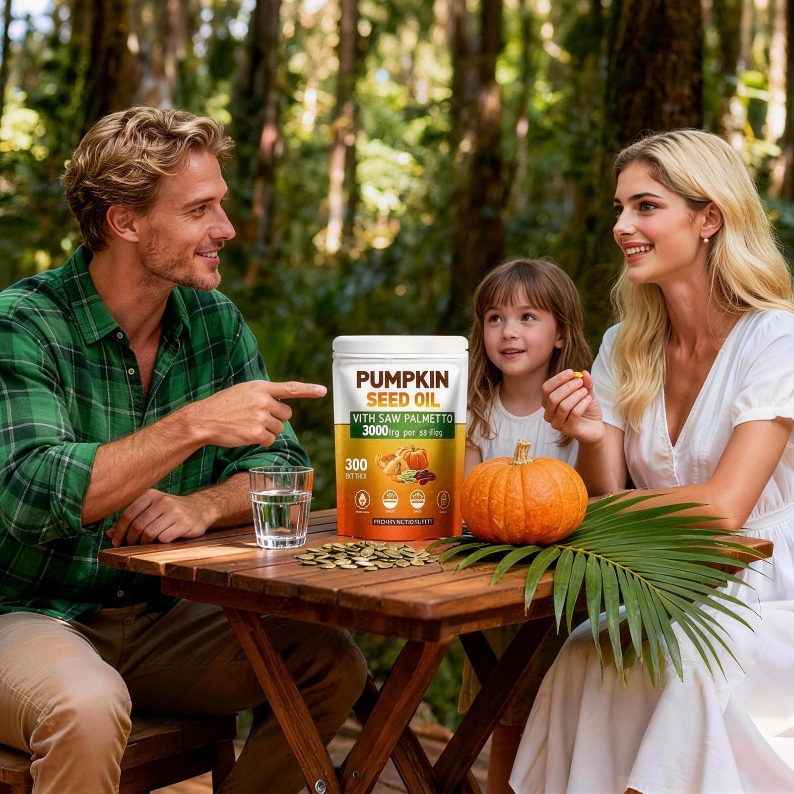 WACHRAY Pumpkin Seed Oil Capsules 3000mg ingredients list