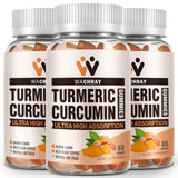 WACHRAY Turmeric Curcumin Gummies front view packaging
