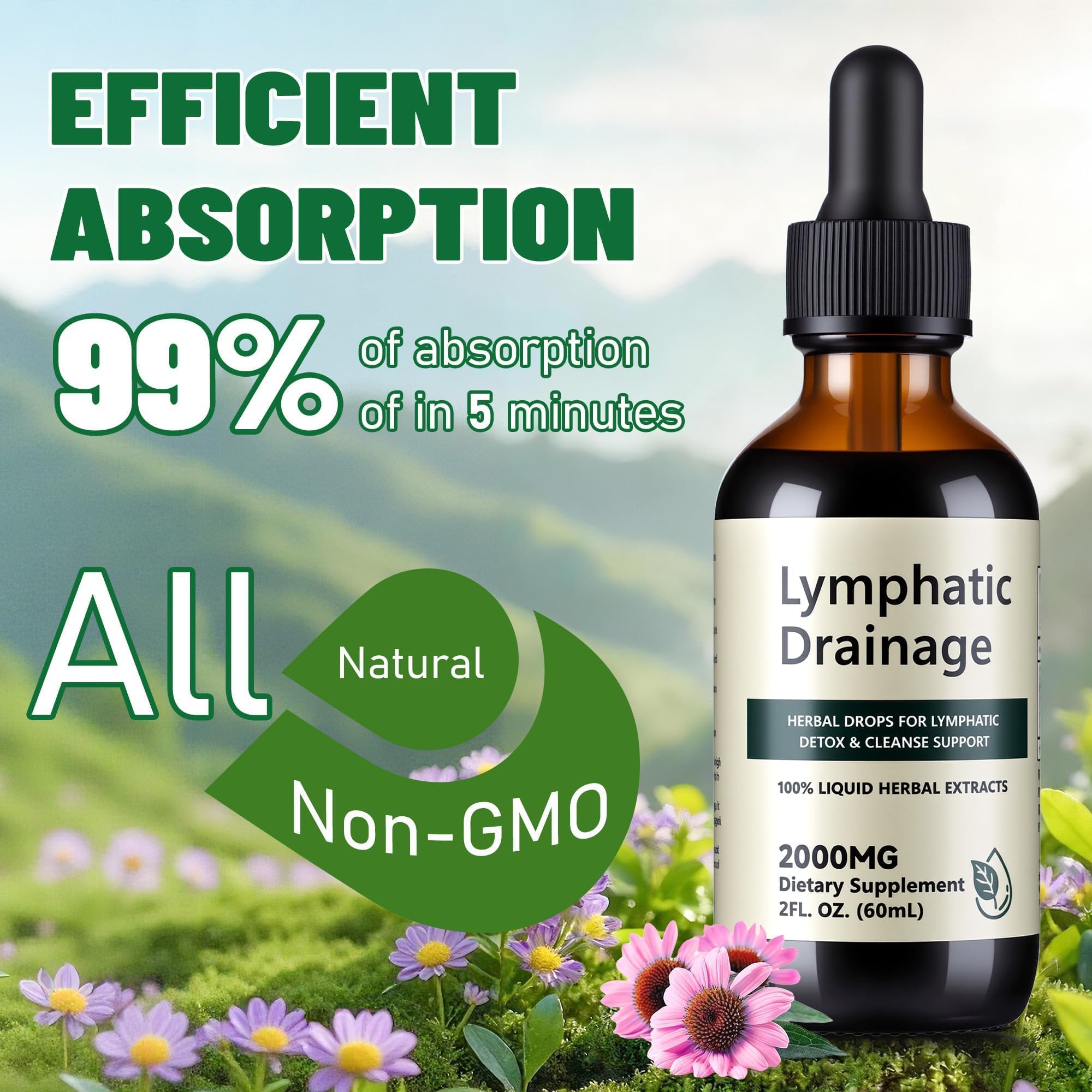 Wacipek Echinacea Liquid Supplement 60ml bottle with dropper