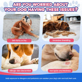 Wagmee Omega-3 Skin & Coat Supplement for Dogs dual-texture chews