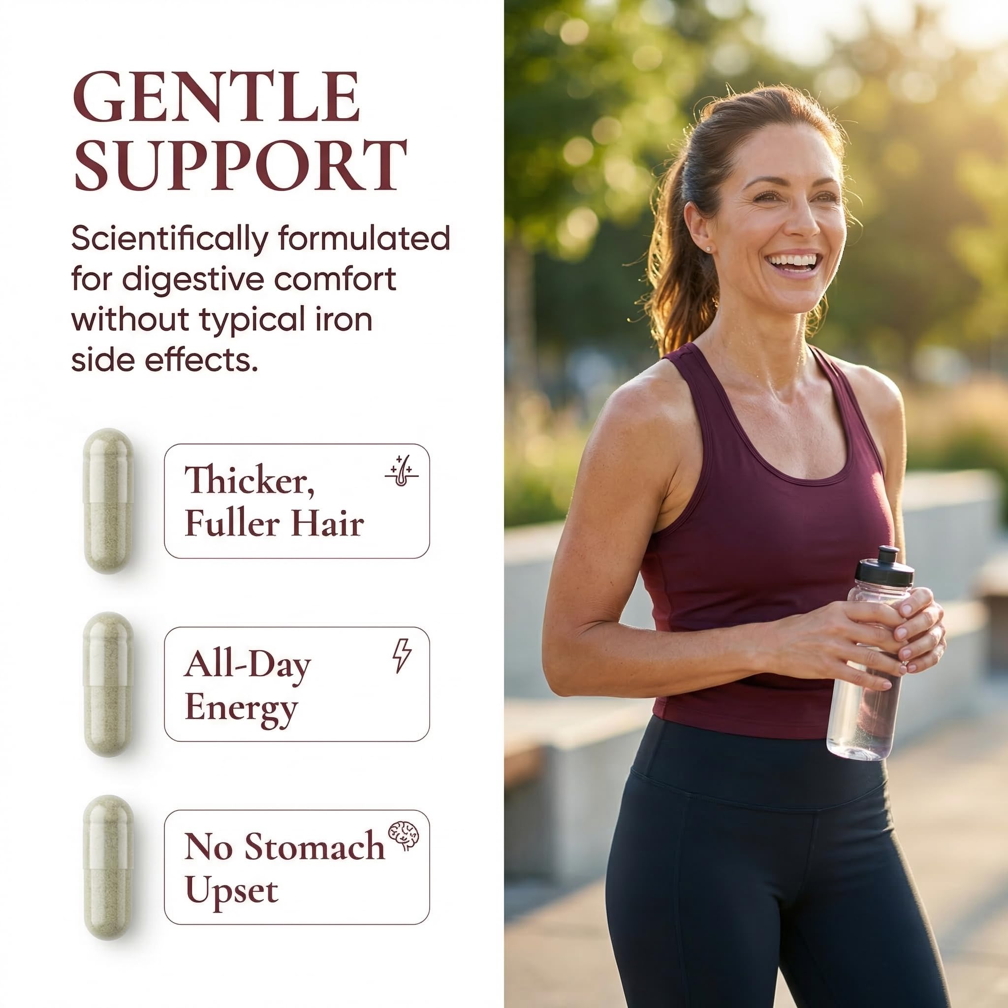 Wanciment Ferravital Ferritin Support bottle with dosage instructions