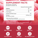 Wanish Calcium Citrate Gummies 1200mg bottle with label