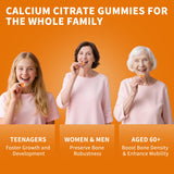 Wanish Calcium Citrate Gummies close-up of gummies