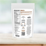 WANKA FOODS Organic Maca Powder packaging back view