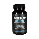 Want A Bump Sleep Aid Capsules open bottle with capsules
