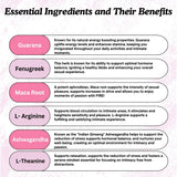 Waòm Wellness Natural Libido & Vitality Support supplement dosage information