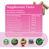 Waòm Wellness Natural Libido & Vitality Support supplement side view