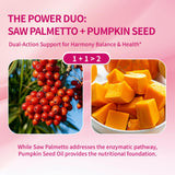 Warmbioder Saw Palmetto Gummies in a hand for size reference