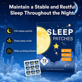 warmow Sleep Patches application instructions on clean skin