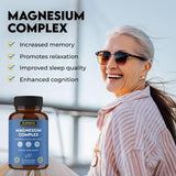 Warrior Strong Wellness Magnesium Complex capsules in hand