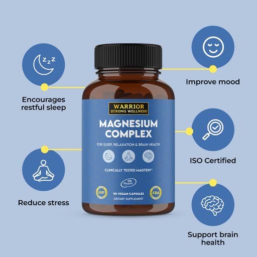 Warrior Strong Wellness Magnesium Complex product packaging