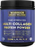 Warrior Strong Wellness Multi Collagen Peptides Powder front view
