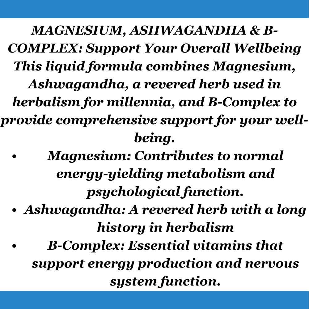 Wave Drops Magnesium Supplement Liquid with measuring spoon