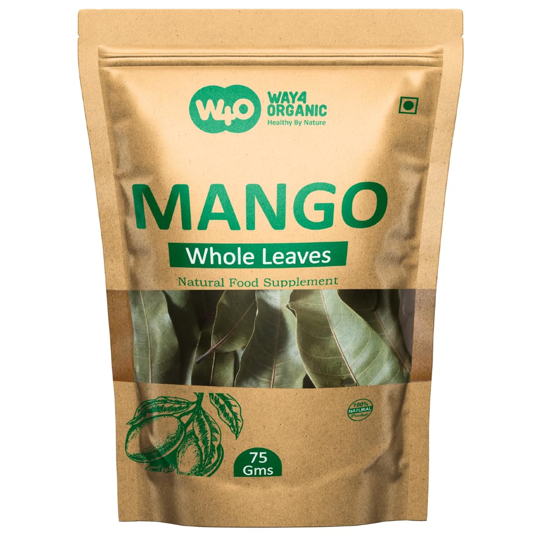 WAY 4 ORGANIC W4O Mango Whole Leaves package front view