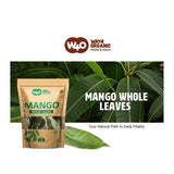 WAY 4 ORGANIC W4O Mango Whole Leaves preparation with boiling water