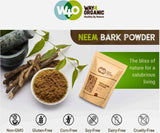 WAY 4 ORGANIC W4O Neem Bark Powder with homemade toothpaste