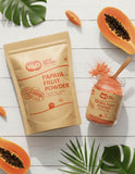 WAY 4 ORGANIC W4O Papaya Whole Fruit Powder back view