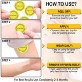 WCOVOMST Dopamine Patches in lifestyle setting
