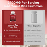 WDVNEX Red Yeast Rice Gummies opened bottle