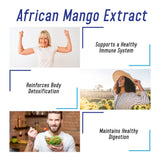 We Like Vitamins African Mango Extract 500mg capsules bottle with label