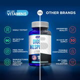 We Like Vitamins Diosmin & Hesperidin 1000mg capsules in a hand