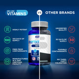 We Like Vitamins Phytoceramides capsules with rice powder background